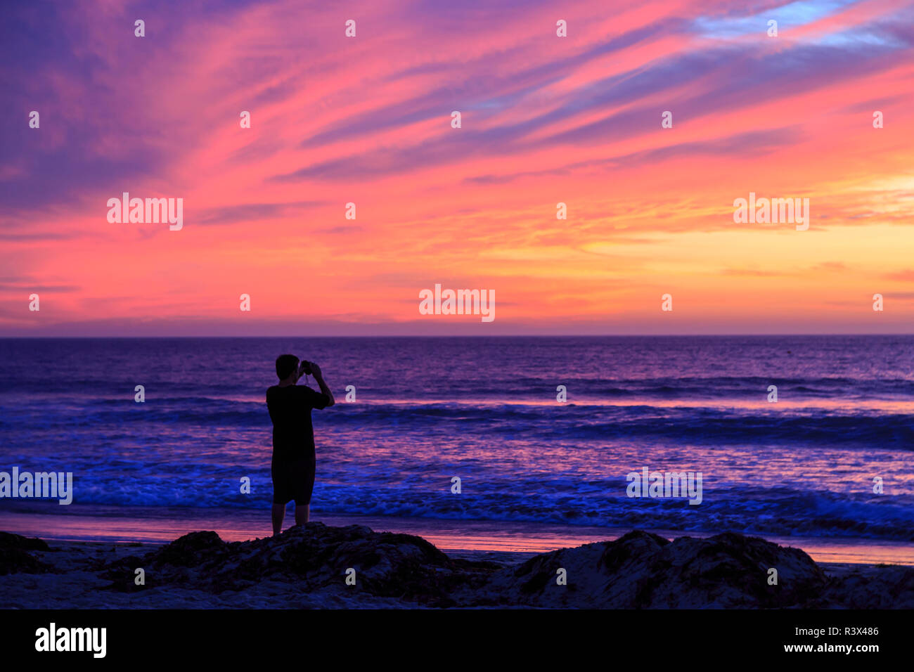Pacific Beach, San Diego, California Stock Photo Alamy