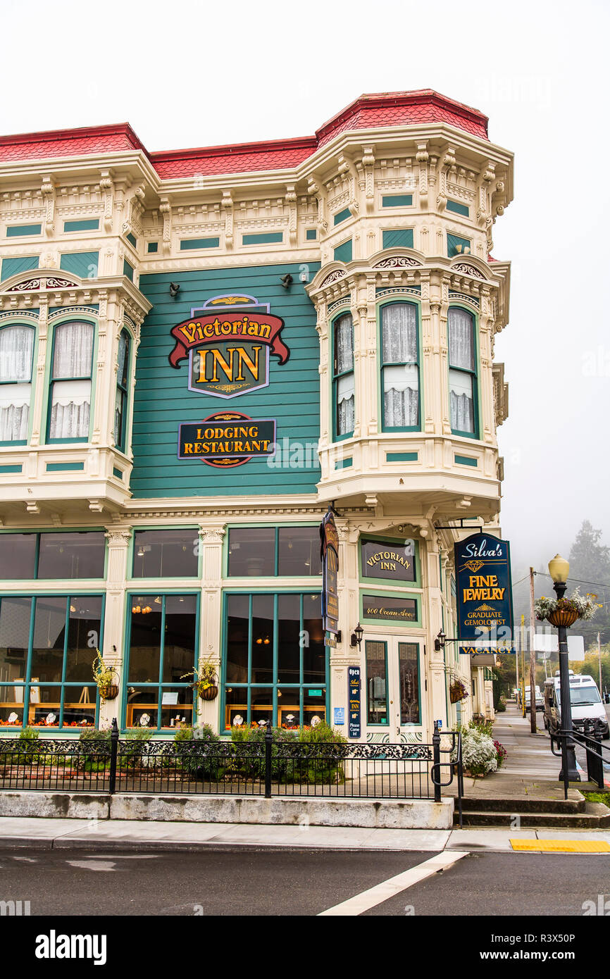The Victorian Inn. Victorian 'Gingerbread' style architecture in