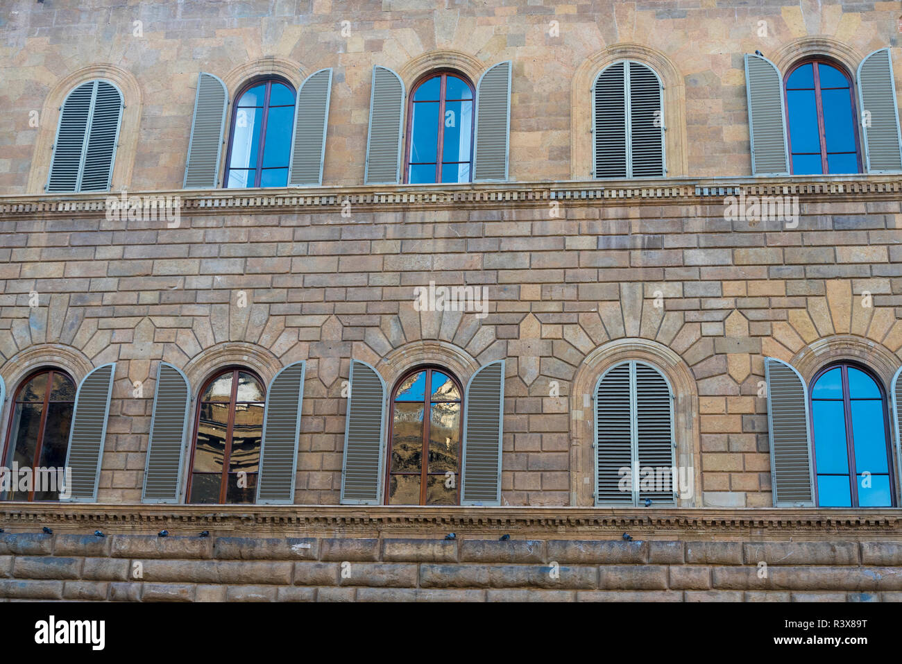 Decorative Windows Rome Windows of houses of old houses of Rome in Italy. Beautiful building ...