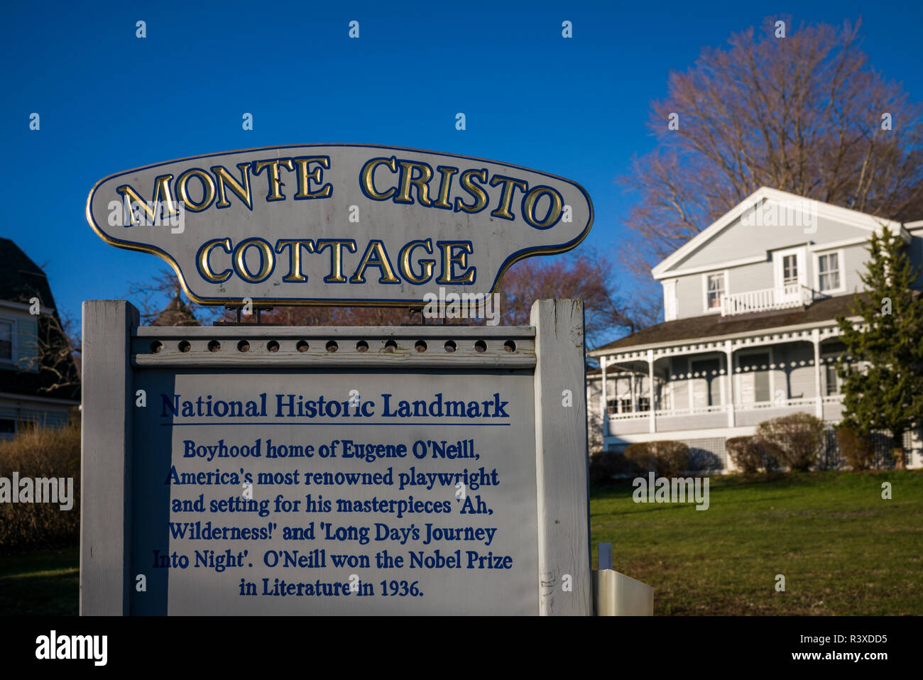 Usa Connecticut New London Monte Cristo Cottage Boyhood Home