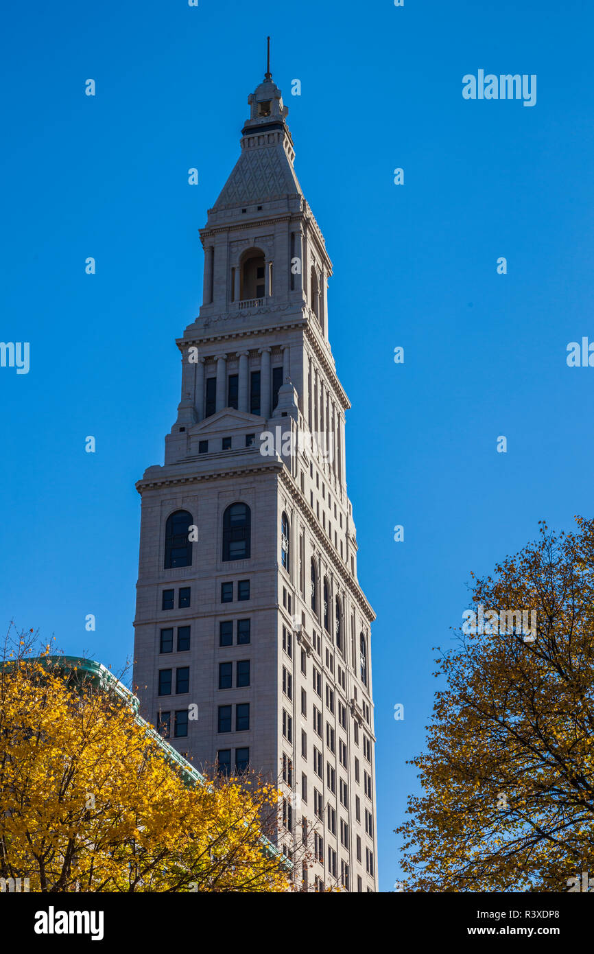 USA, Connecticut, Hartford, Travelers Tower, headquarters of the Travelers Insurance Company Stock Photo