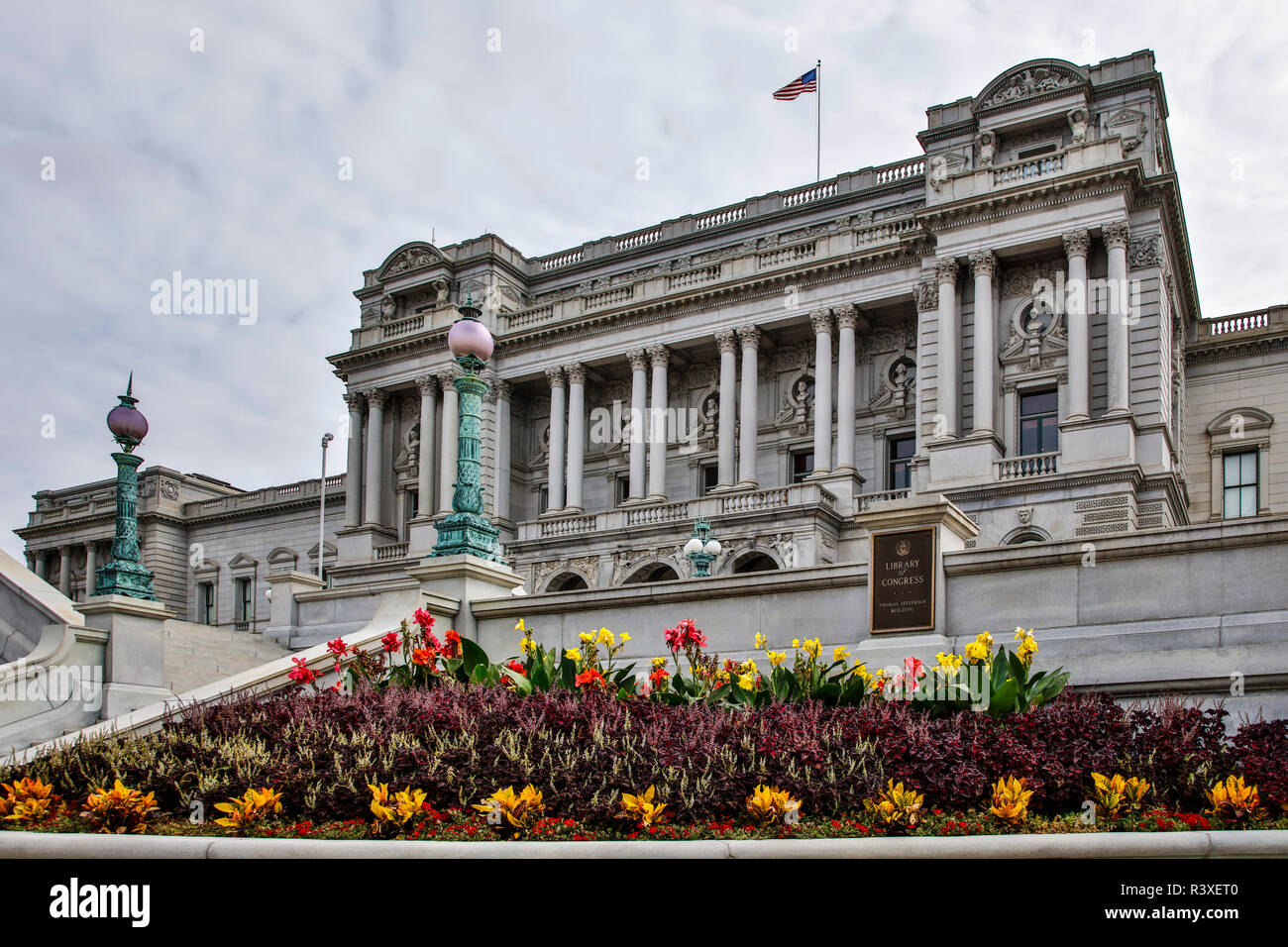 USA, District of Columbia, Washington DC, The Library of Congress Stock Photo