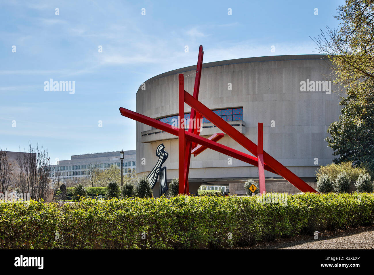 Usa, Washington D.C., Hirshhorn Museum and Sculpture Garden Stock Photo