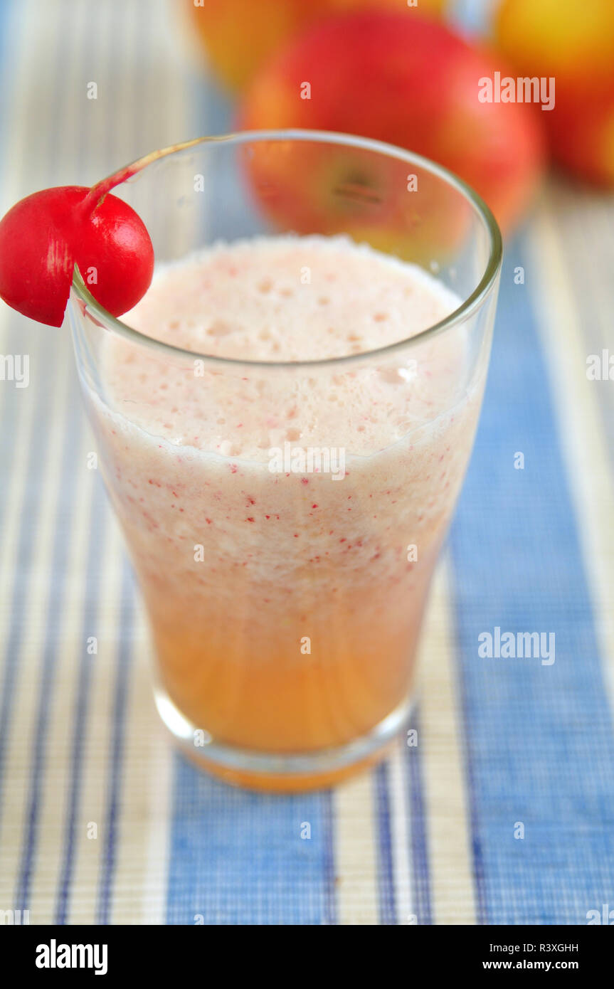 Radish Smoothie Stock Photo Alamy