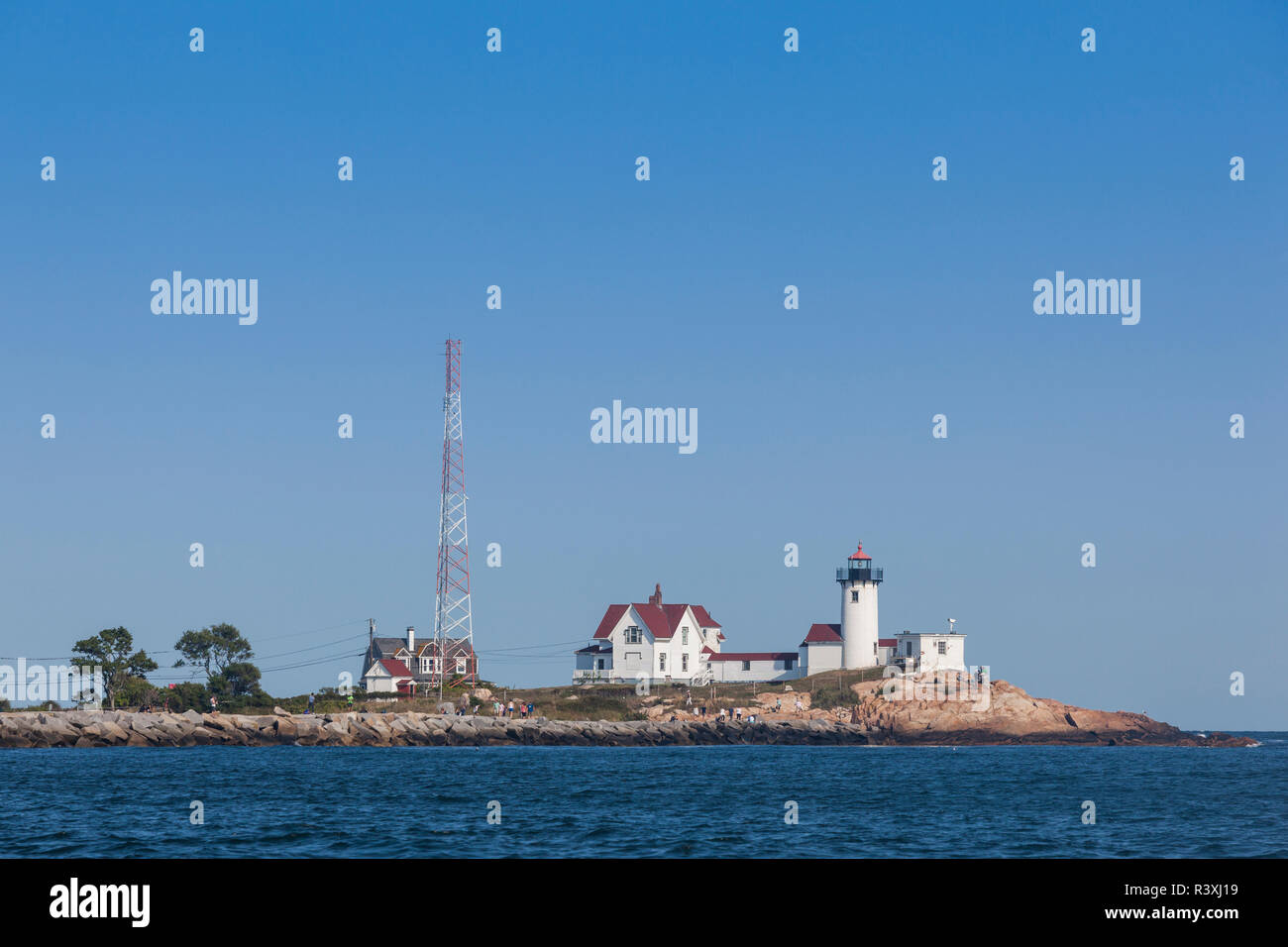 USA, Massachusetts, Cape Ann, Gloucester, Eastern Point Lighthouse