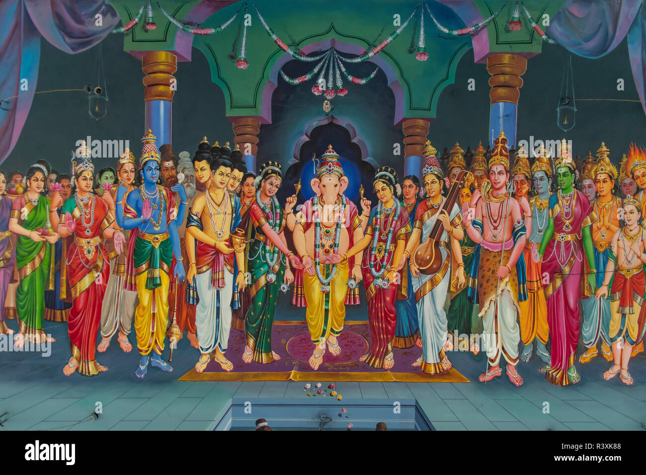 Manakula vinayagar temple hi-res stock photography and images - Alamy