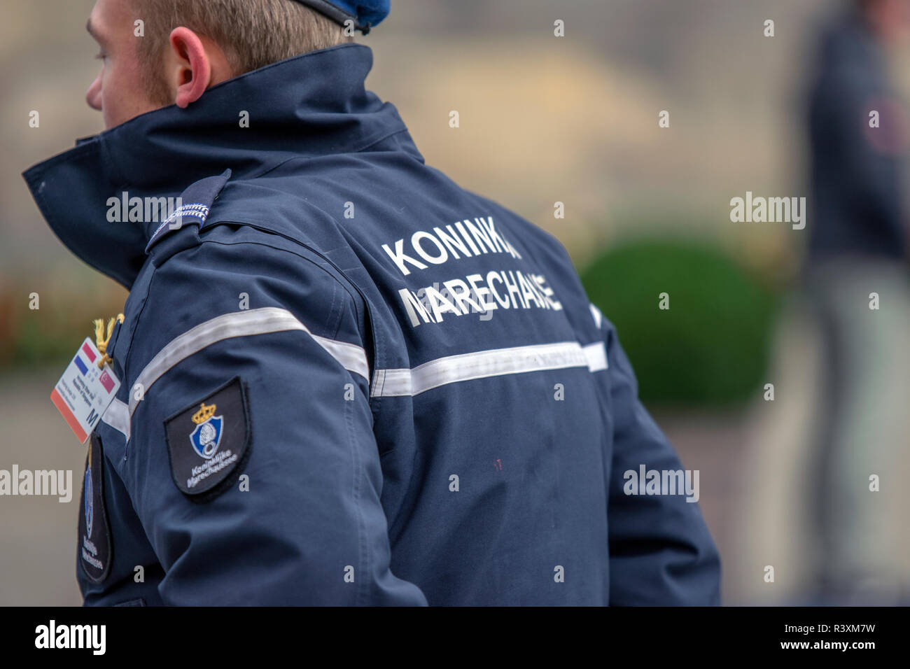 Security Guard Wearing Jacket Stock Photo by ©AndreyPopov 80939740