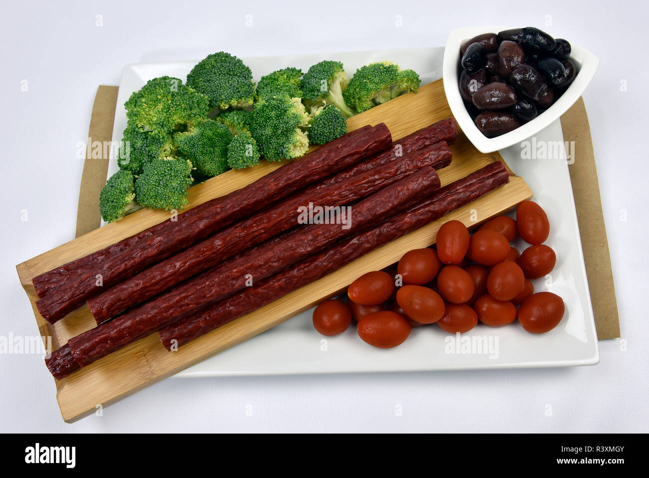 game-day-snacks-stock-photo-alamy