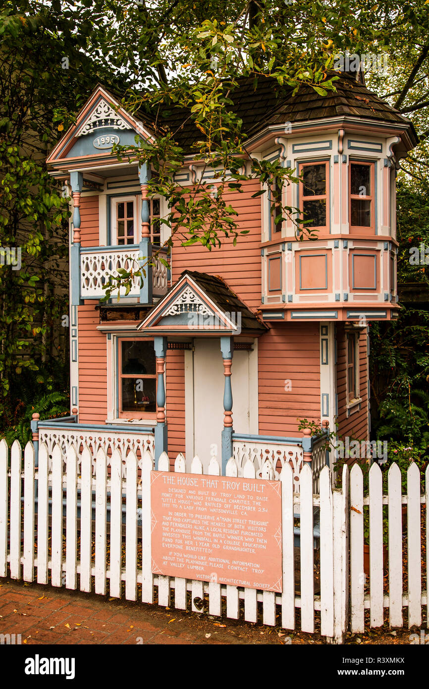miniature victorian house
