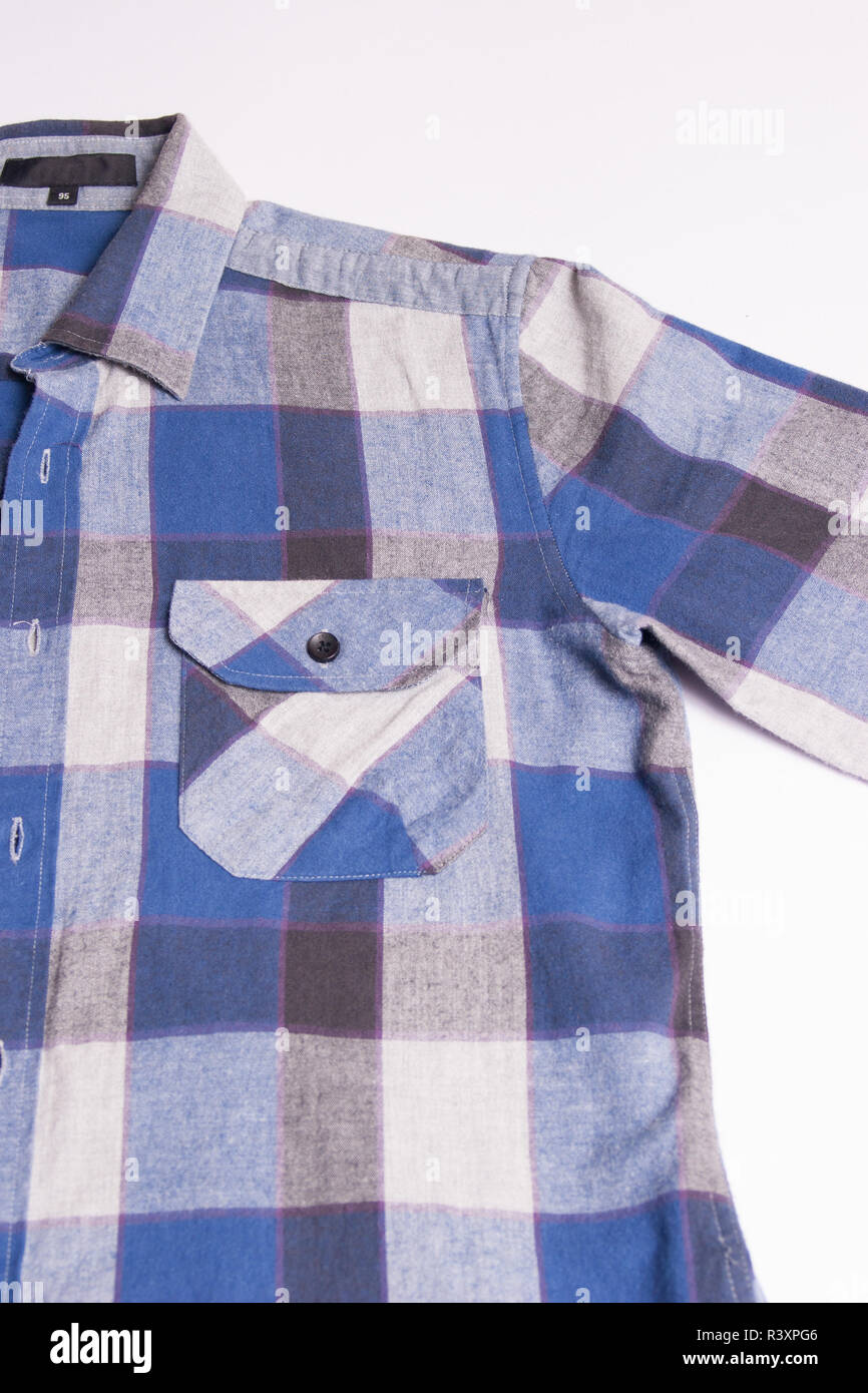 Black and white chequered checkered shirt hi-res stock photography and ...