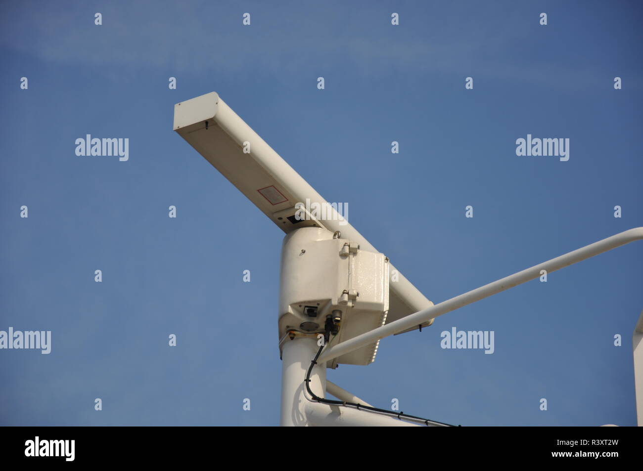 radar antenna radar marine waterway safety Stock Photo Alamy