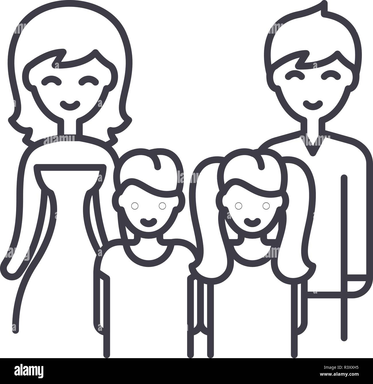 20 Family Coloring Pages (Free PDF Printables)