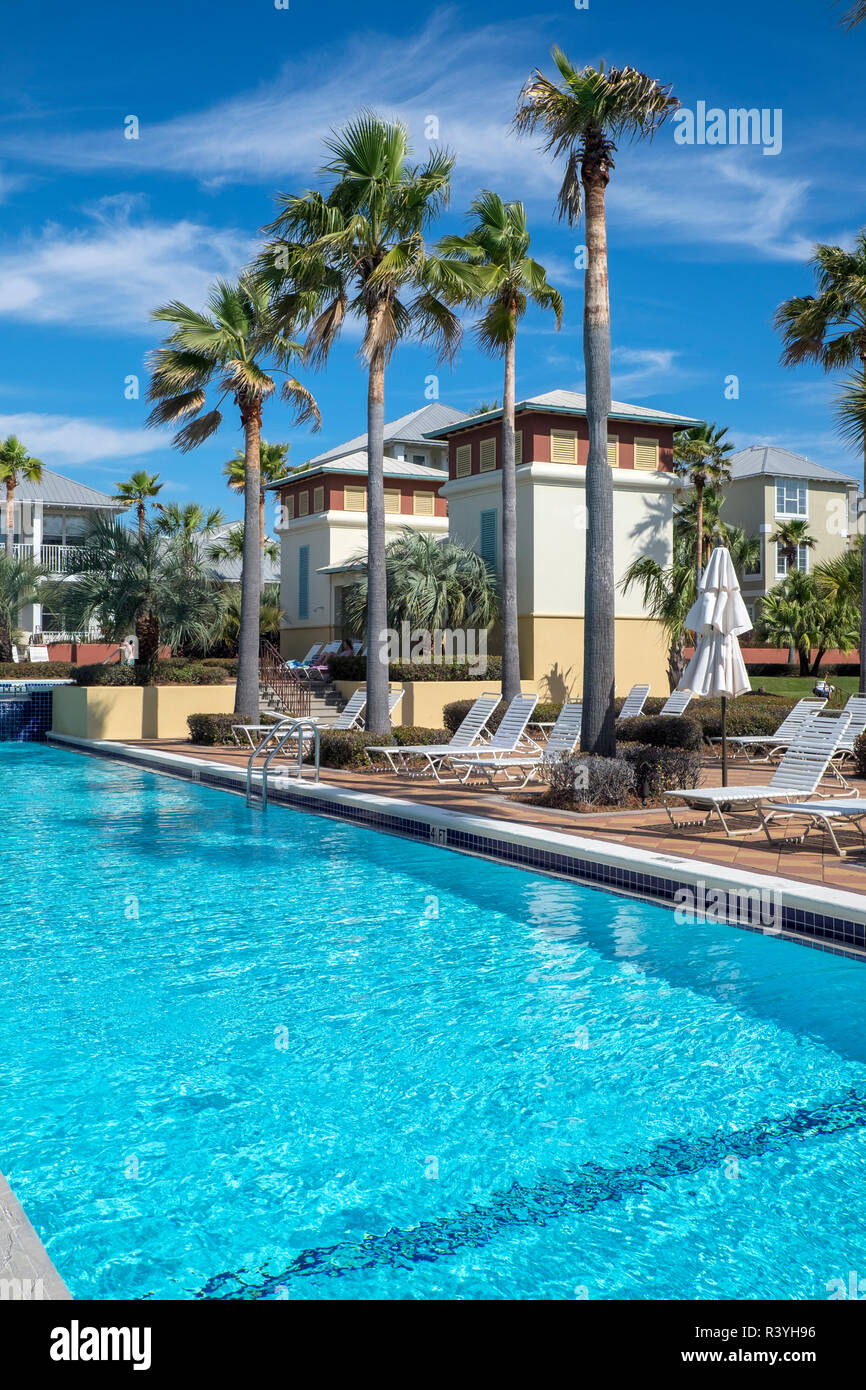Pool at Seacrest Beach, Seacrest Beach, Florida, USA Stock Photo Alamy
