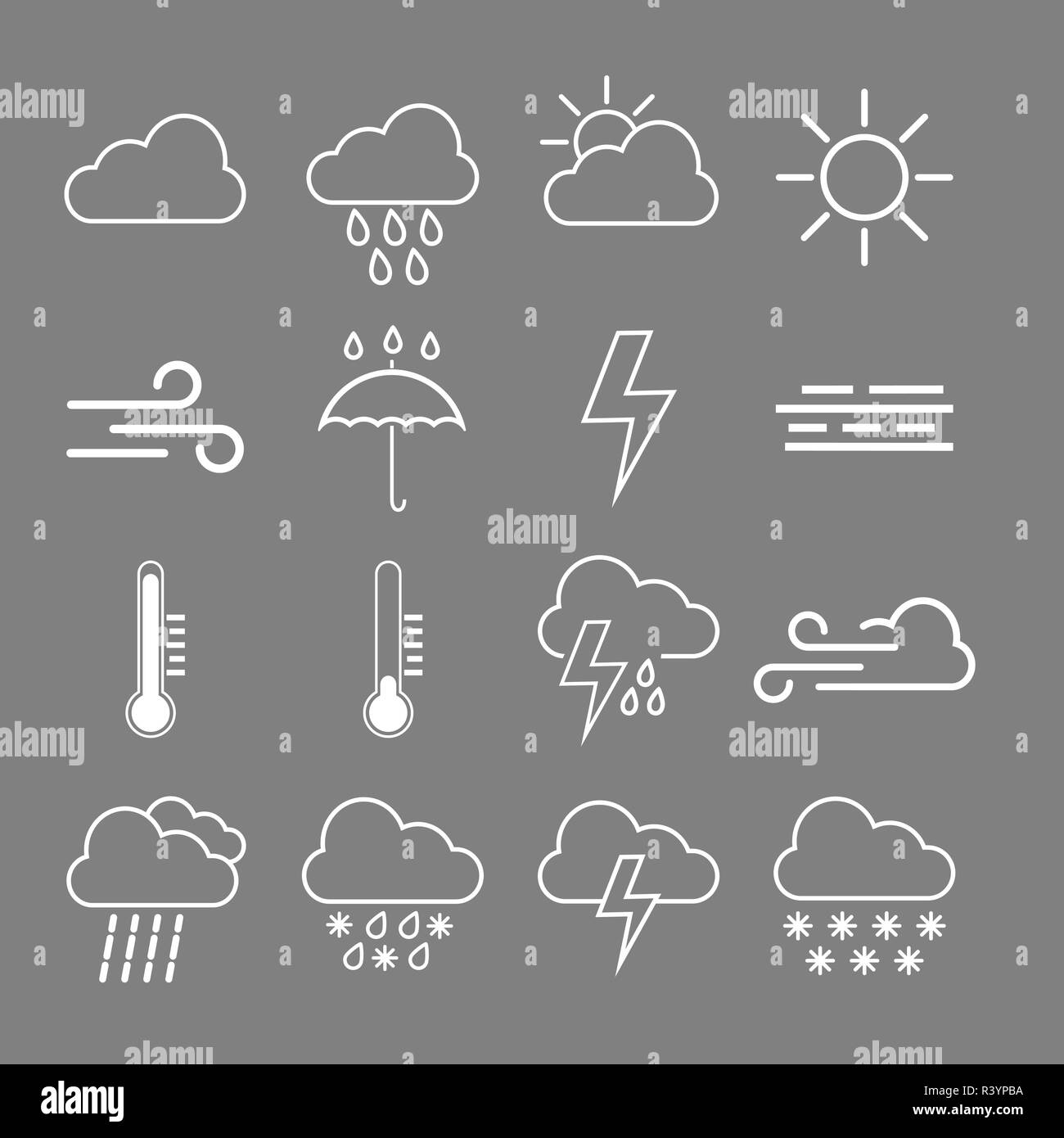 Weather report Black and White Stock Photos & Images - Alamy