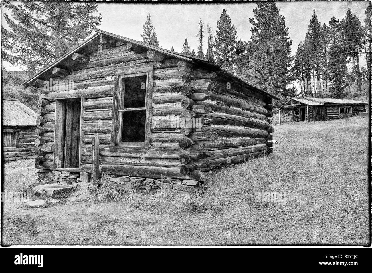 Garnet Ghost Town Stock Photos Garnet Ghost Town Stock Images