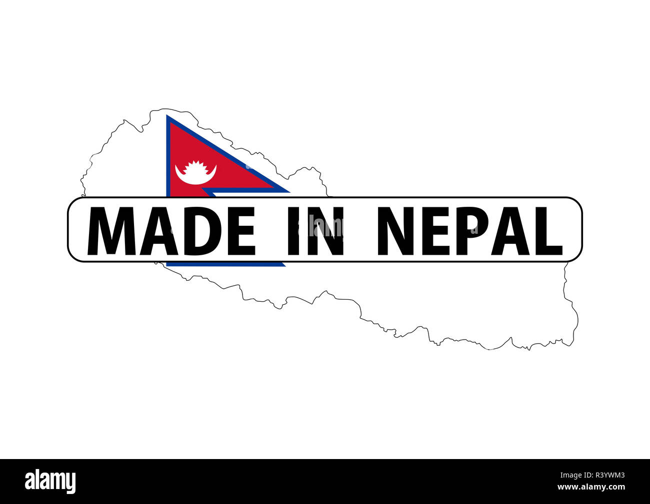 Made in nepal hi-res stock photography and images - Alamy