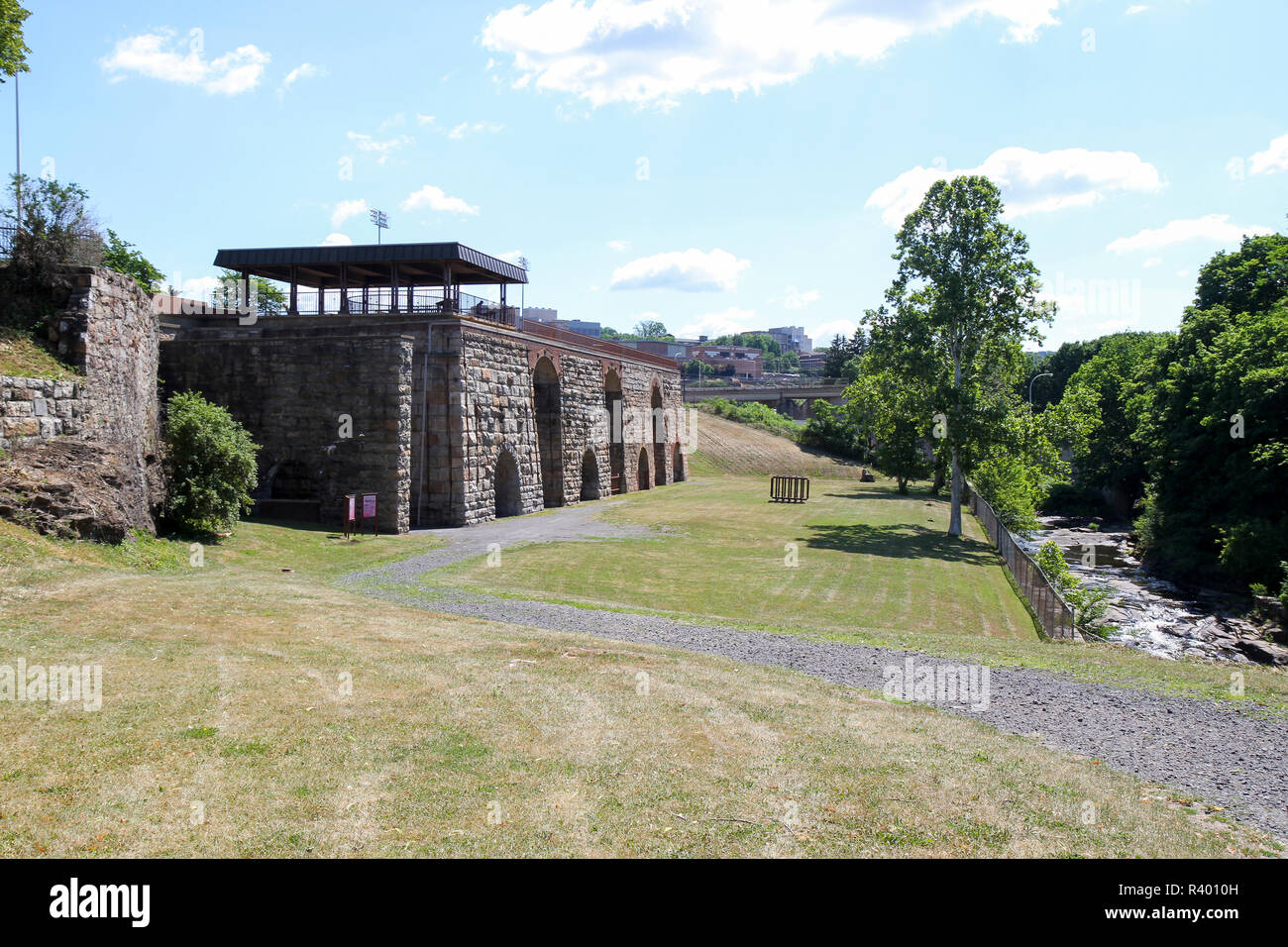 Scranton Iron Furnaces, Scranton, Pennsylvania, Usa Stock Photo Alamy