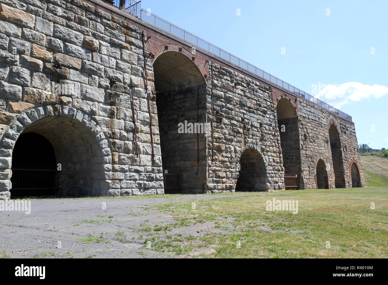 Scranton Iron Furnaces, Scranton, Pennsylvania, Usa Stock Photo Alamy