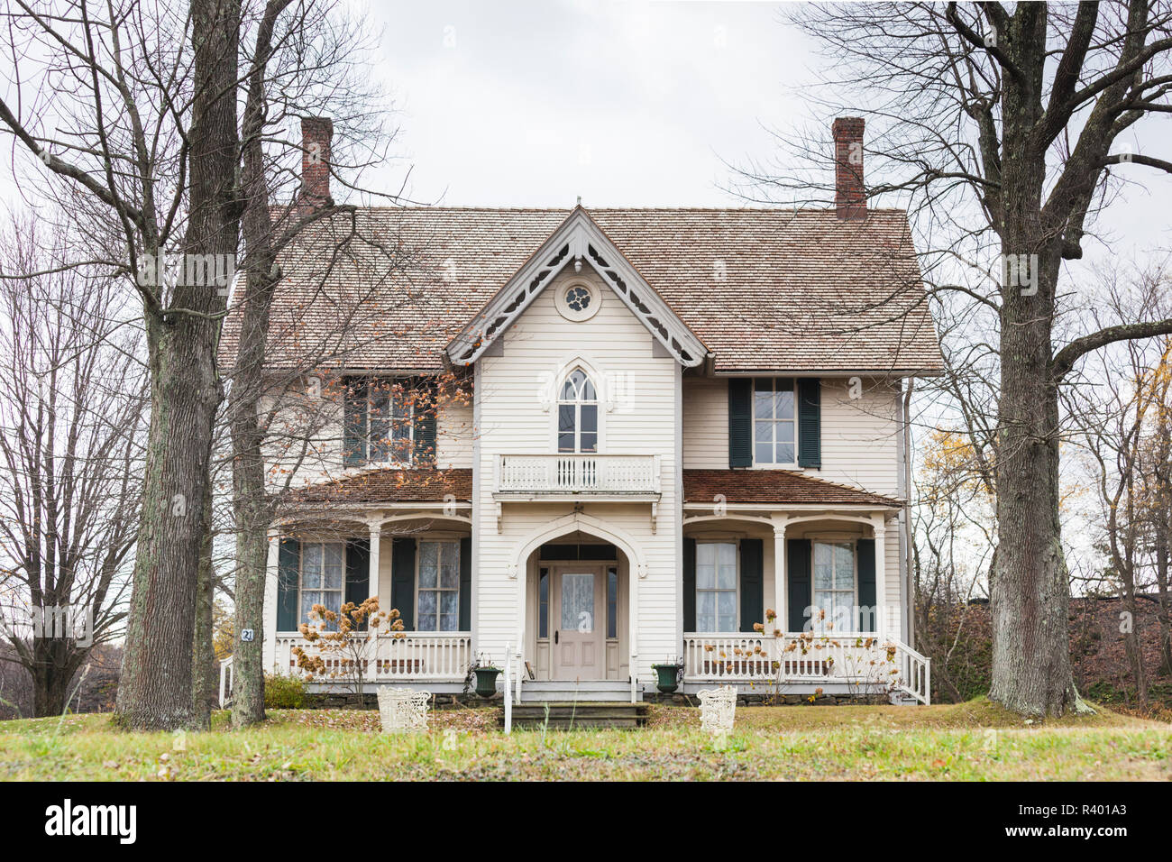USA, Pennsylvania, Eckley, Eckley Miners Village, former mining village