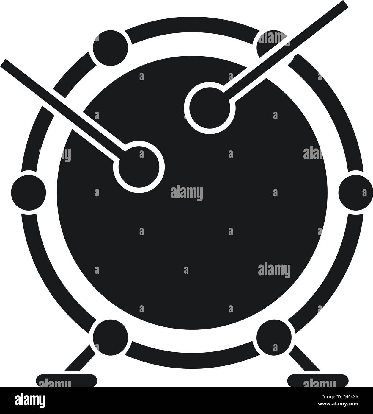 Drums icon. Simple illustration of drums vector icon for web design ...