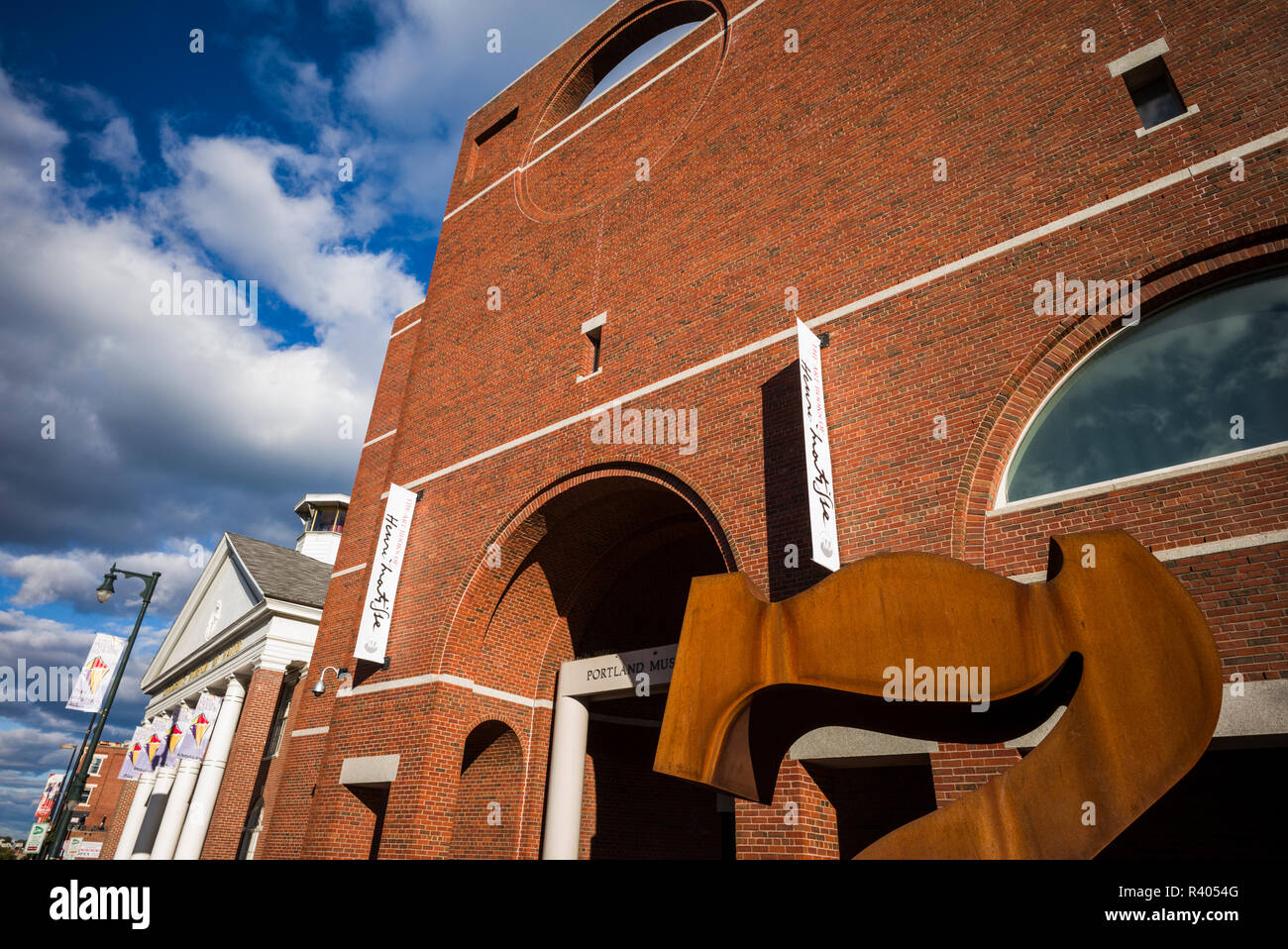 USA, Maine, Portland, Portland Museum of Art Stock Photo Alamy