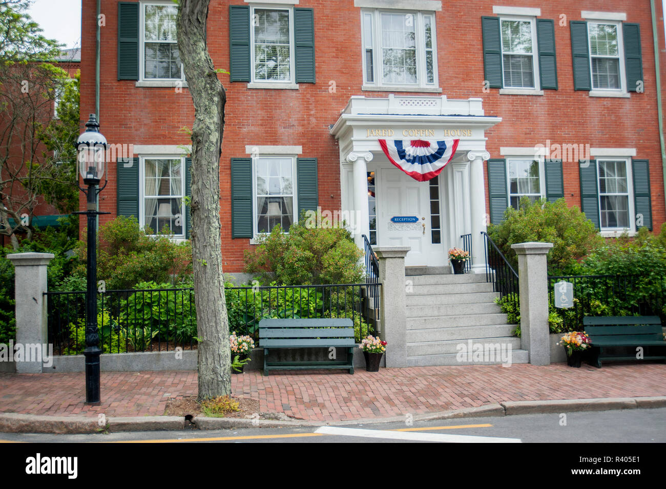 Jared Coffin House, Nantucket, Massachusetts, USA Stock Photo