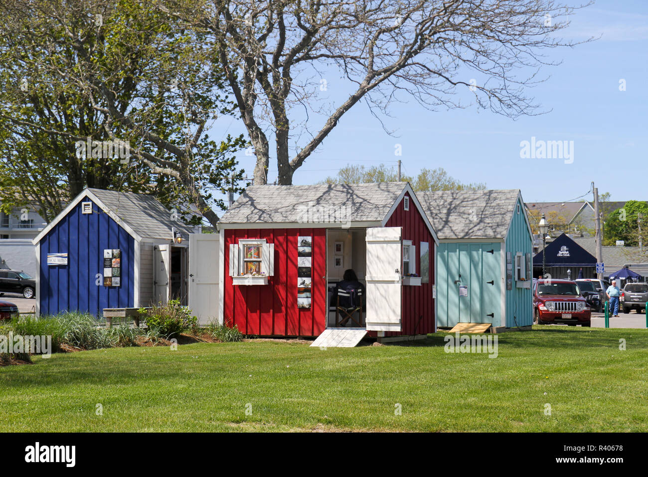 Hyannis Harbor Artist Shanties, HyArts District, Hyannis, Cape Cod