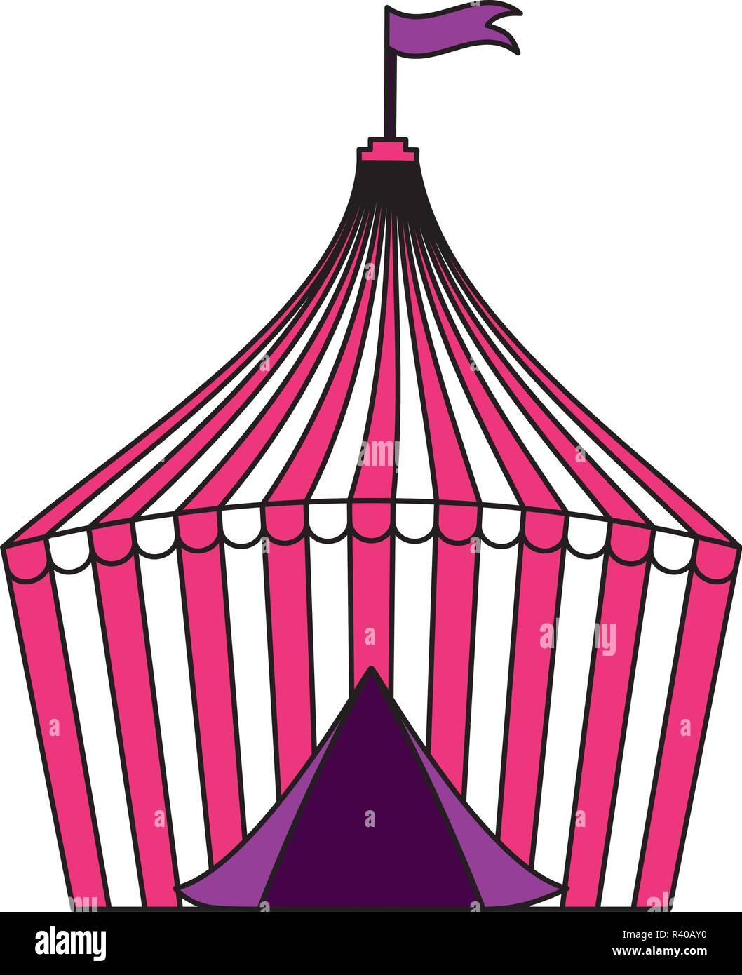 circus fun fair Stock Vector Image & Art - Alamy