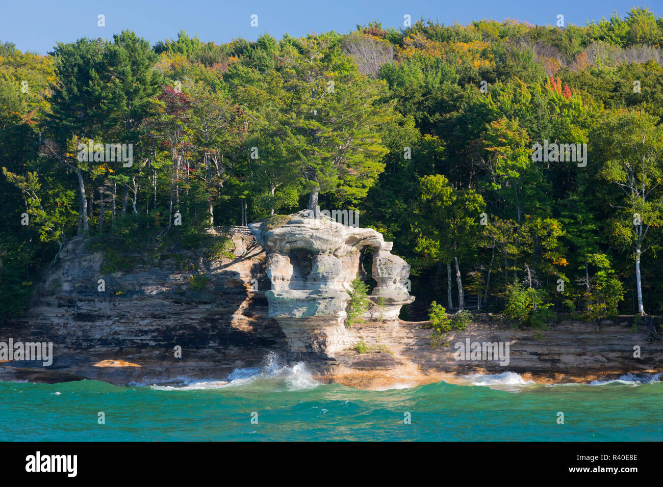 Michigan, Upper Peninsula, Pictured Rocks National Lakeshore, Chapel