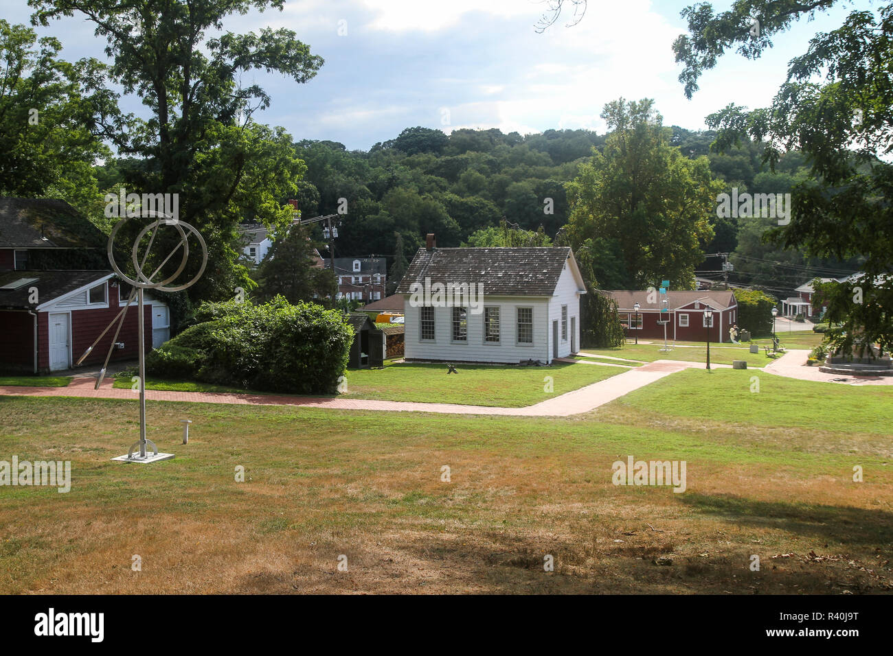 Long Island Museum grounds, Stony Brook, Brookhaven, New York, Usa