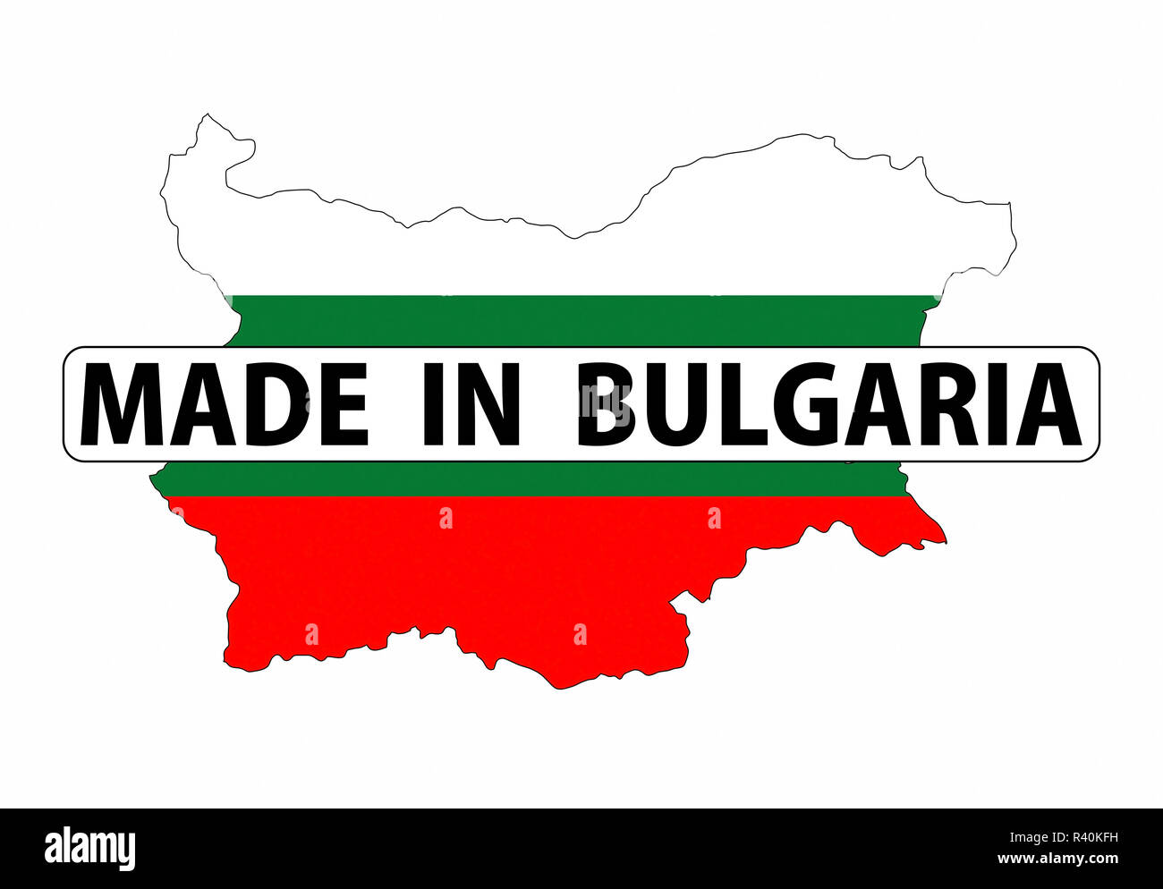 made in bulgaria Stock Photo - Alamy
