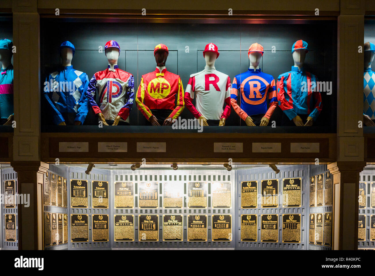 USA, New York, Hudson Valley, Saratoga Springs, National Museum of Horse Racing and Hall of Fame