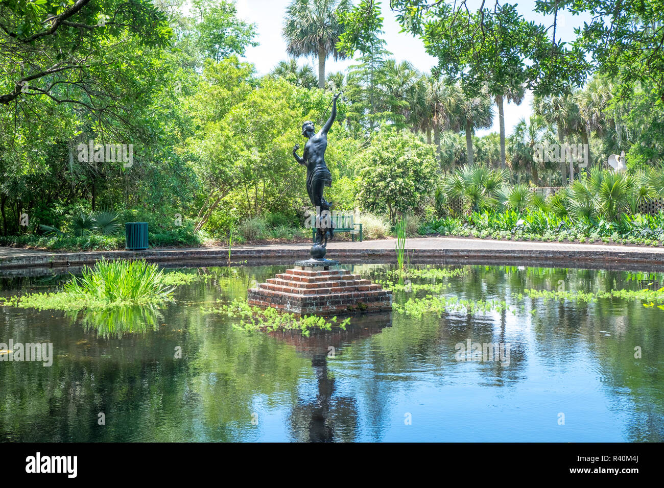 Diana of the Chase, Diana Pool, Brookgreen Gardens, Murrells Inlet