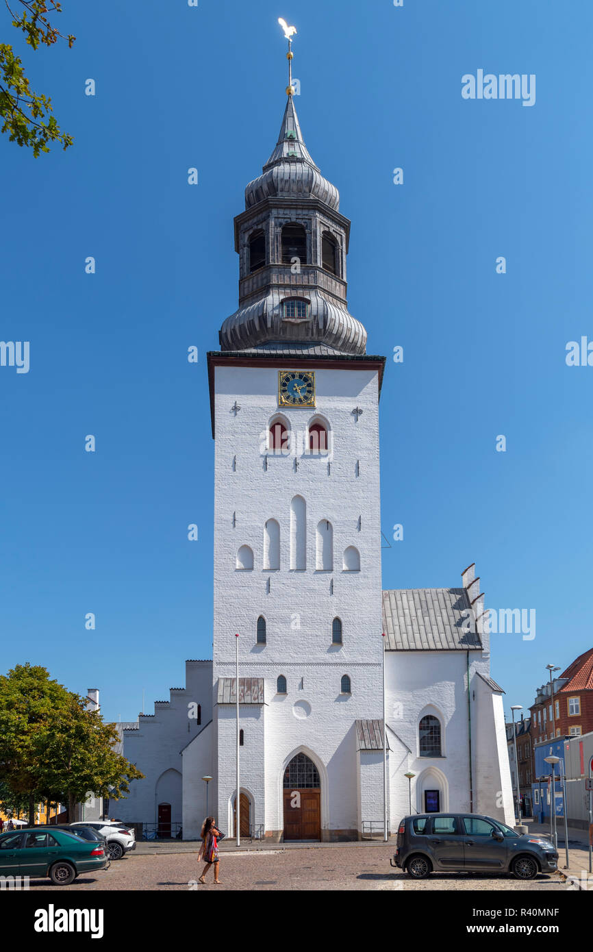 Budolfi Domkirke (Budolfi Cathedral Church), Denmark Stock