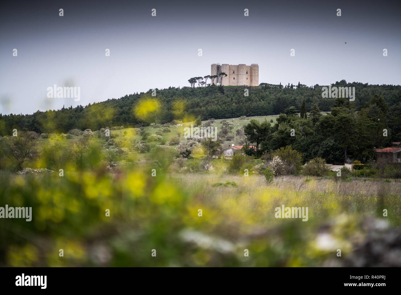 Castel del Monte, Italy, Europe Stock Photo