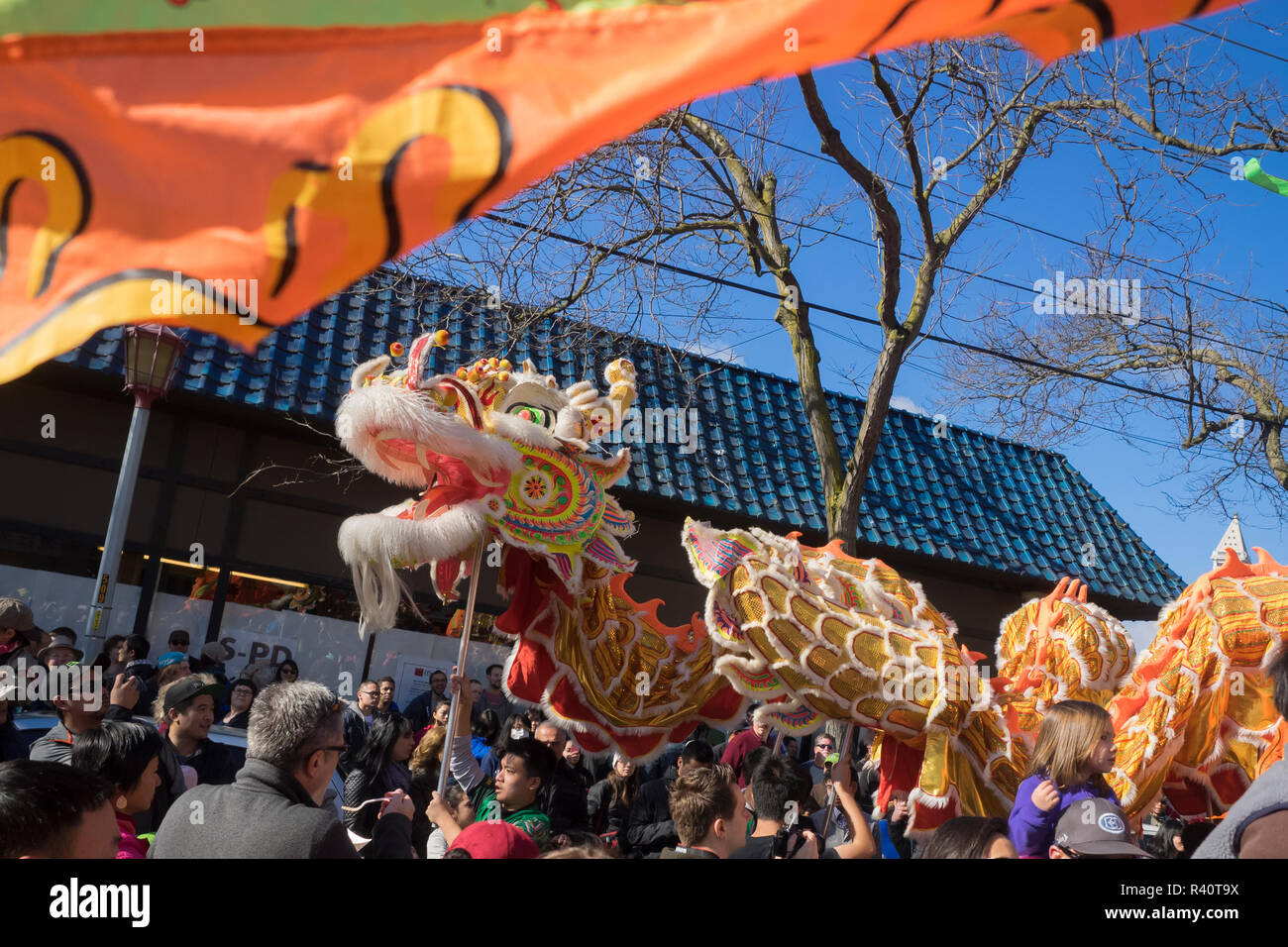 USA, Washington State, Seattle. Chinese New Year celebration in Seattle