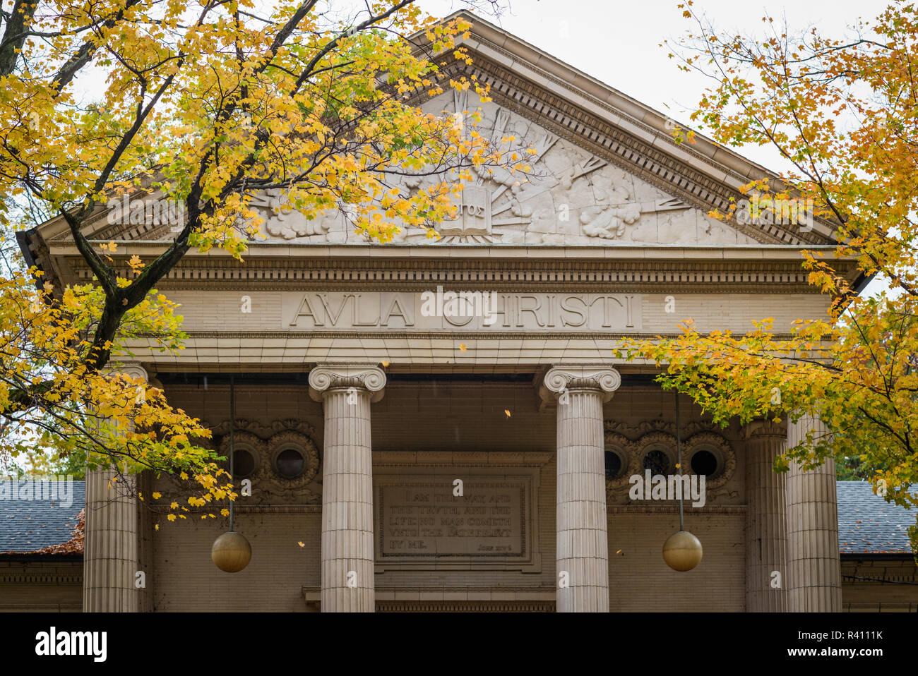 USA, Western New York, Chautauqua, Chautauqua Institution Historic