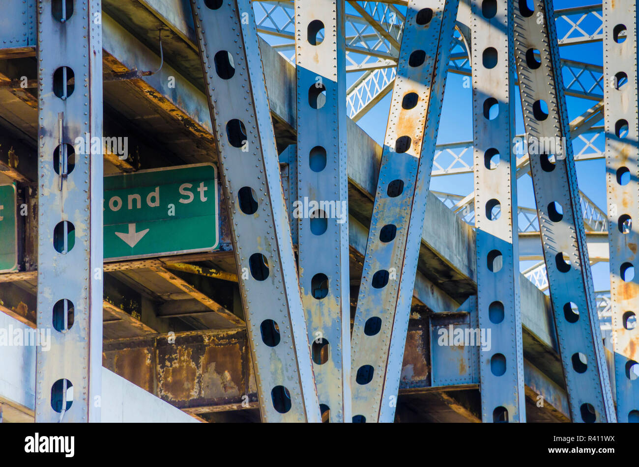 Brent Spence Bridge, Cincinnati, Ohio, USA Stock Photo Alamy