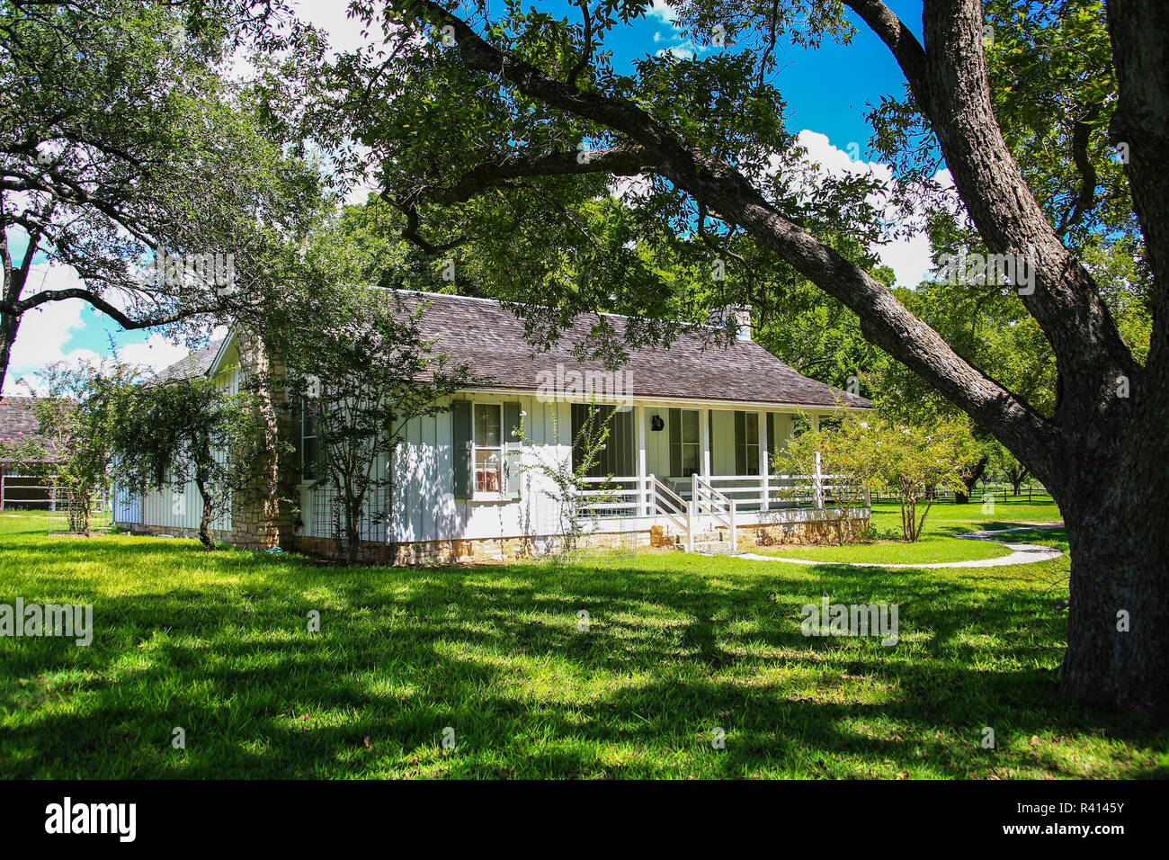 USA, Stonewall Texas, Birthplace of President Lyndon B. Johnson Stock