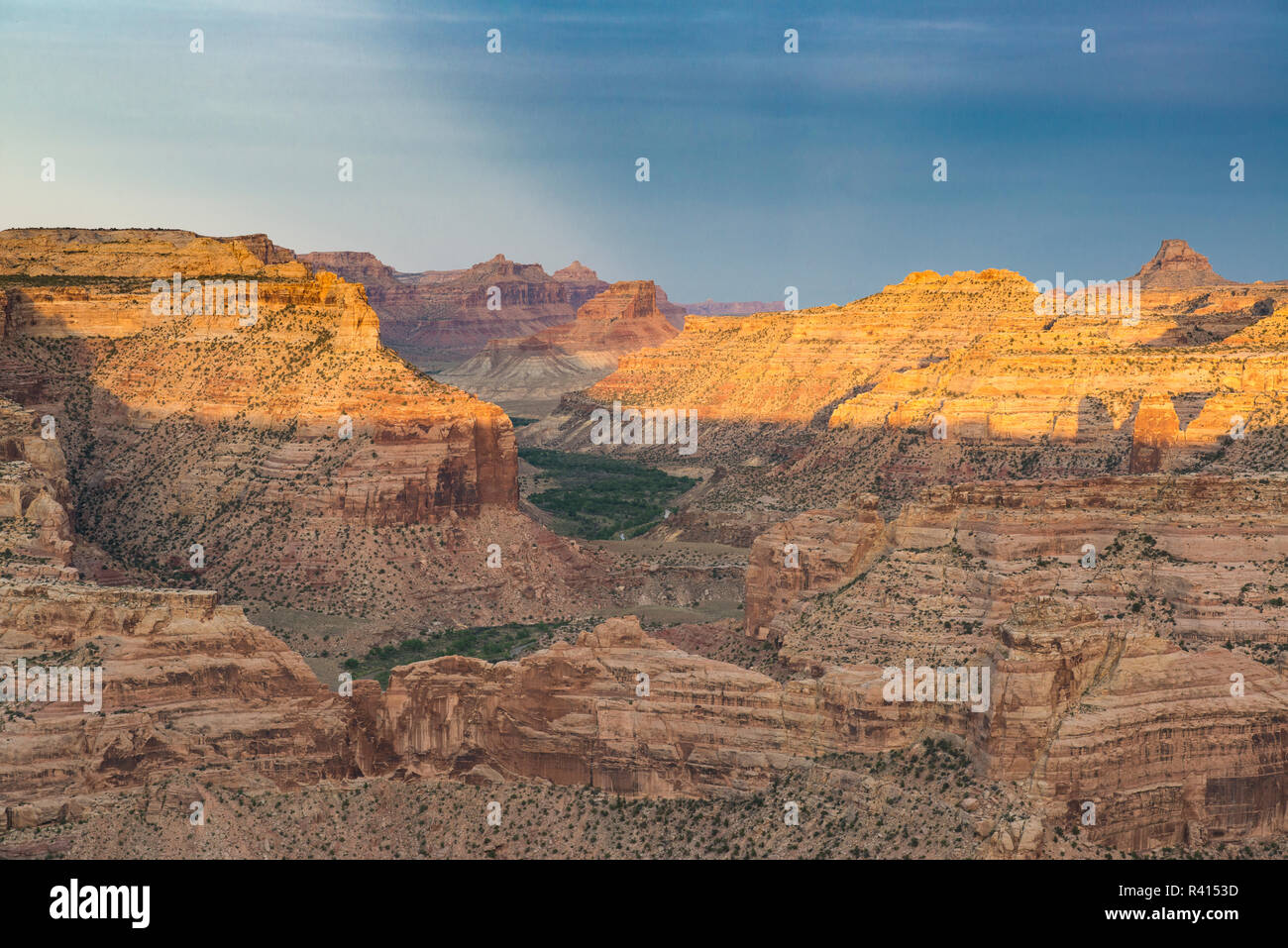 Little Grand Canyon, San Rafael Swell, Utah Stock Photo