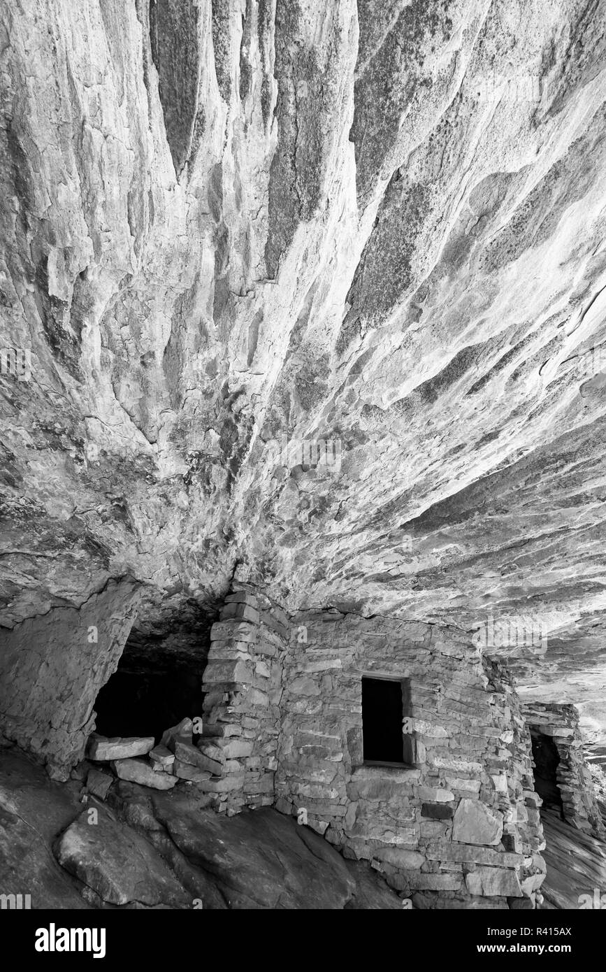 USA, Utah, House on Fire Ruin, Cedar Mesa, Bears Ears National Monument Stock Photo