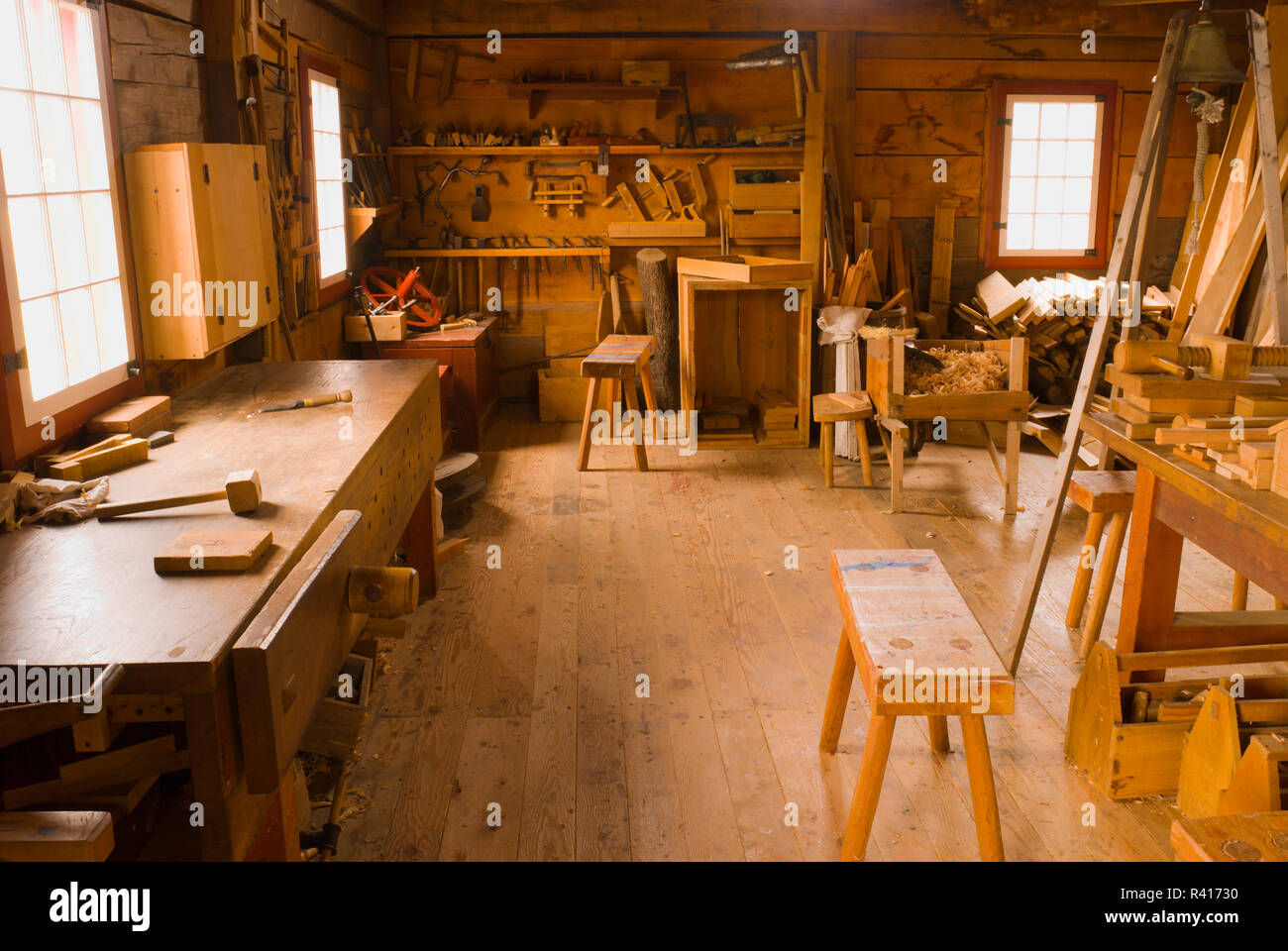Carpenter shop, Fort Vancouver National Historic Site, Vancouver