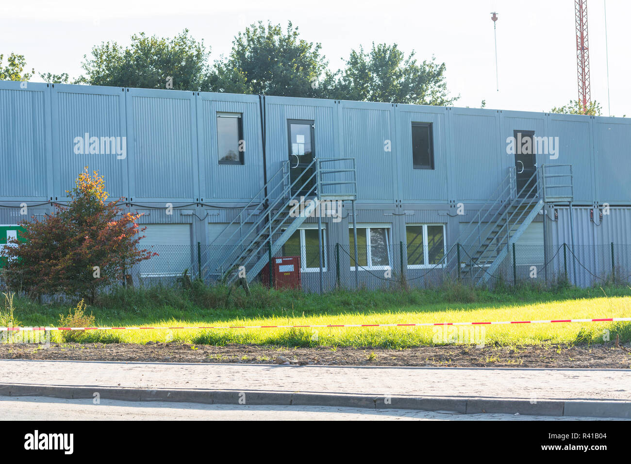 residential accommodation Stock Photo