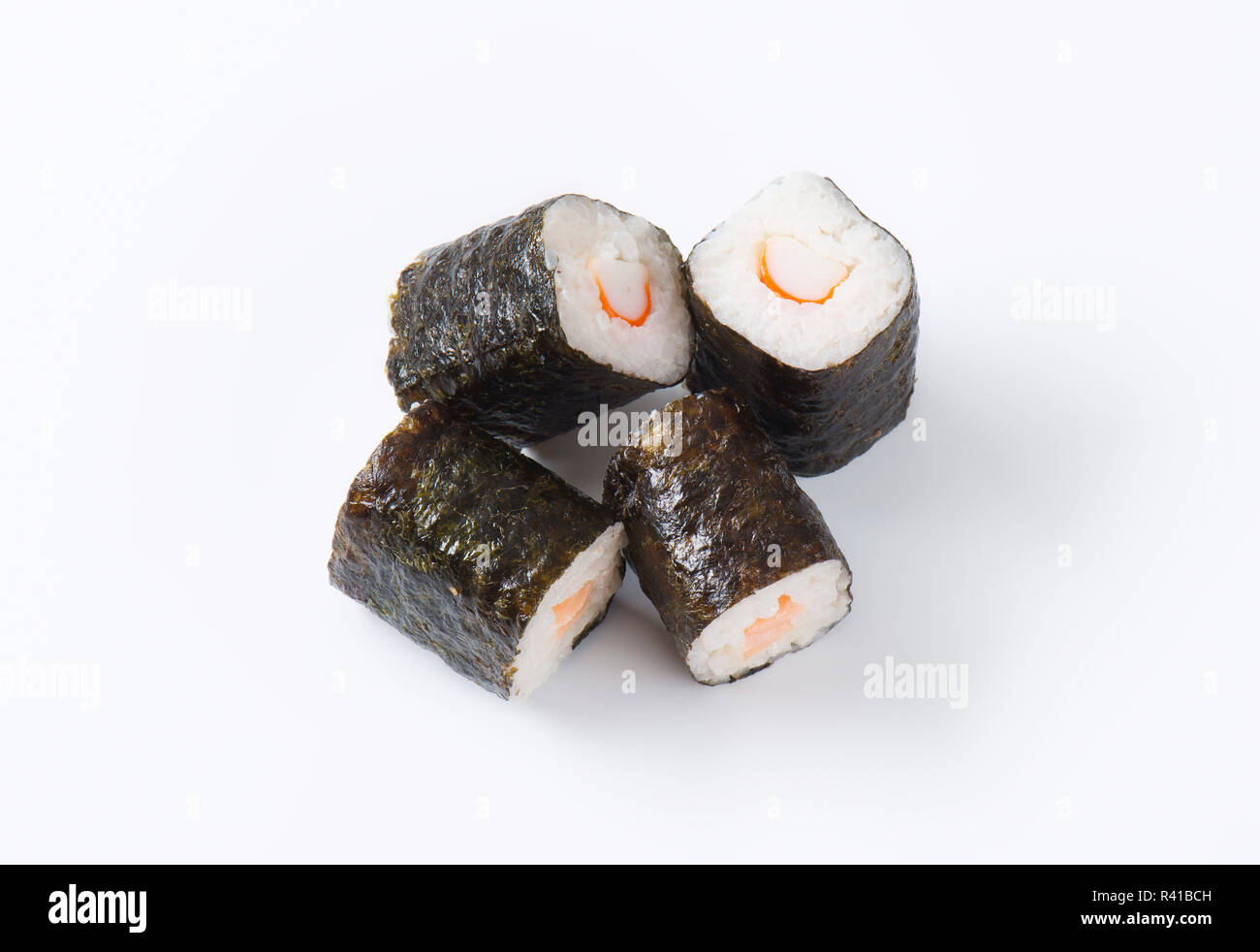 Classic sushi rolls Stock Photo - Alamy