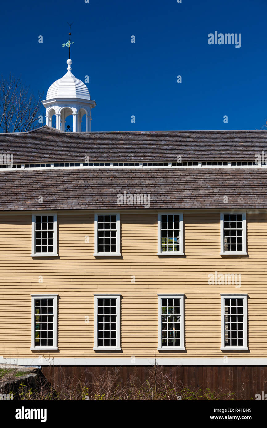 USA, Rhode Island, Pawtucket, Slater Mill Historic Site, first water