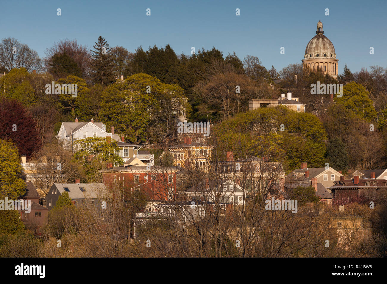 USA, Rhode Island, Providence of College Hill Stock Photo Alamy