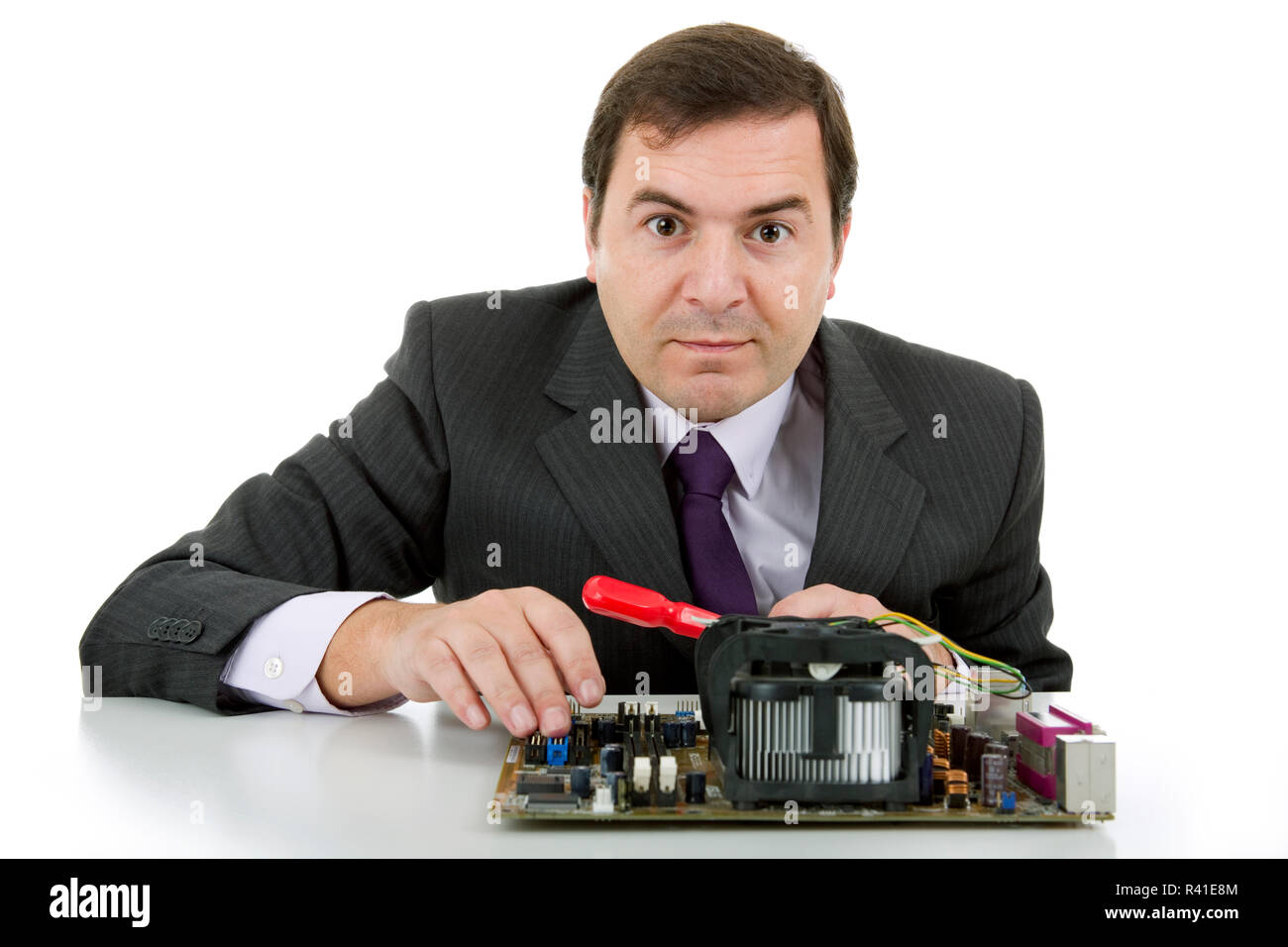 Motherboard inspection hi-res stock photography and images - Alamy