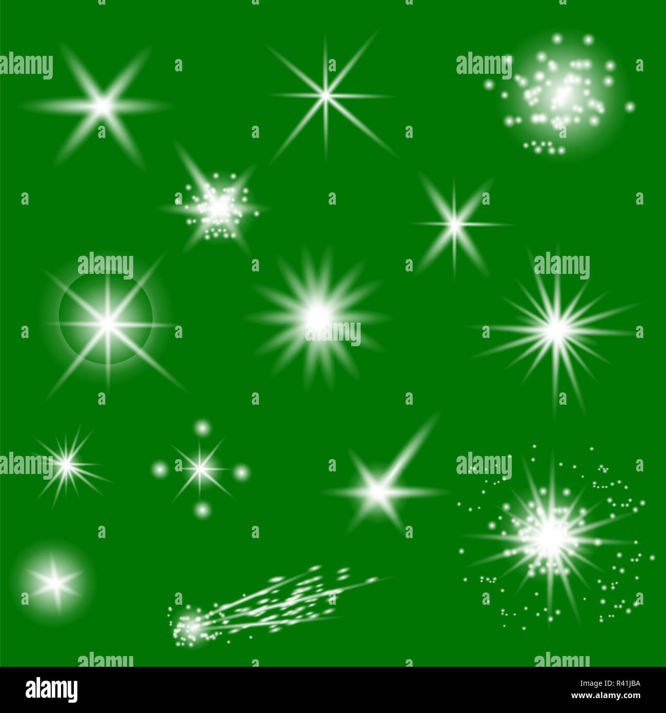 Blue lights illustration streaks hi-res stock photography and images ...