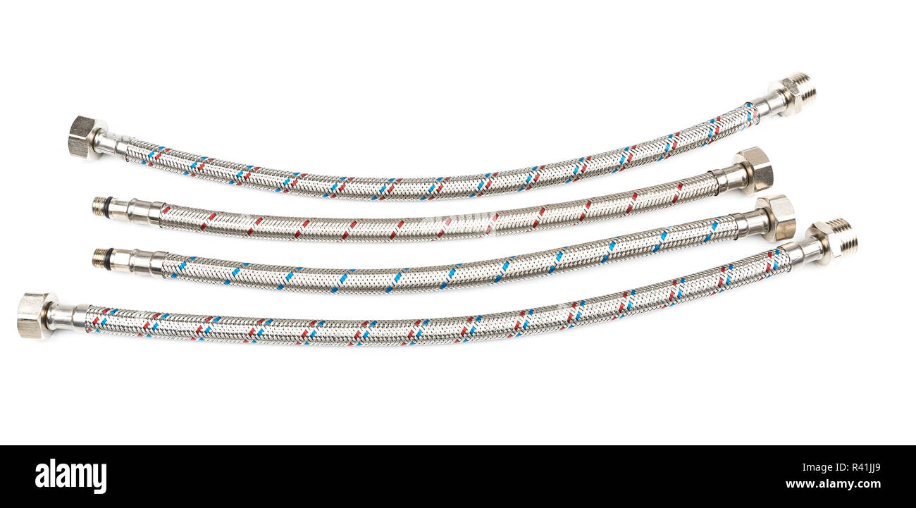 Water pipe flexible connection Stock Photo Alamy