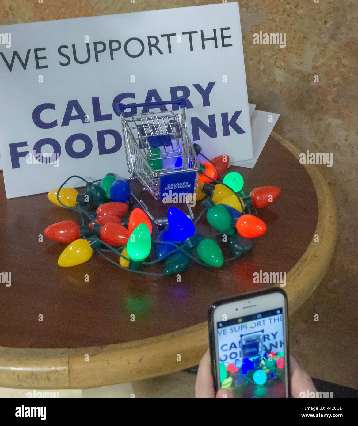 Calgary food bank hires stock photography and images Alamy